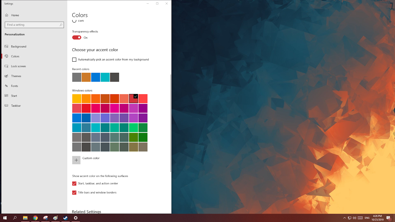 Trang trí màu sắc cho giao diện Windows 10 của bạn chỉ bằng vài bước đơn giản!