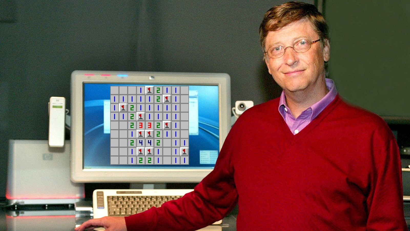Từng có thời Bill Gates mê game dò mìn tới nỗi Microsoft phải “bùa” kỷ lục điểm cao để ông không thể đánh bại