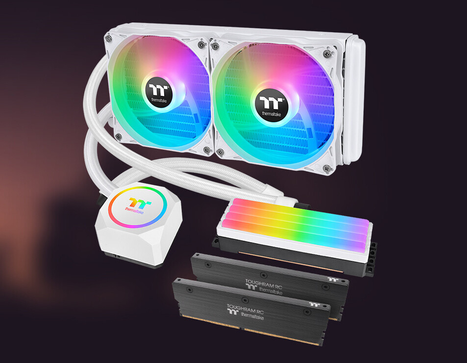 Thermaltake ra mắt tản nước all-in-one Floe RC 240 và 360 Snow Edition “phủ tuyết” cả CPU lẫn RAM