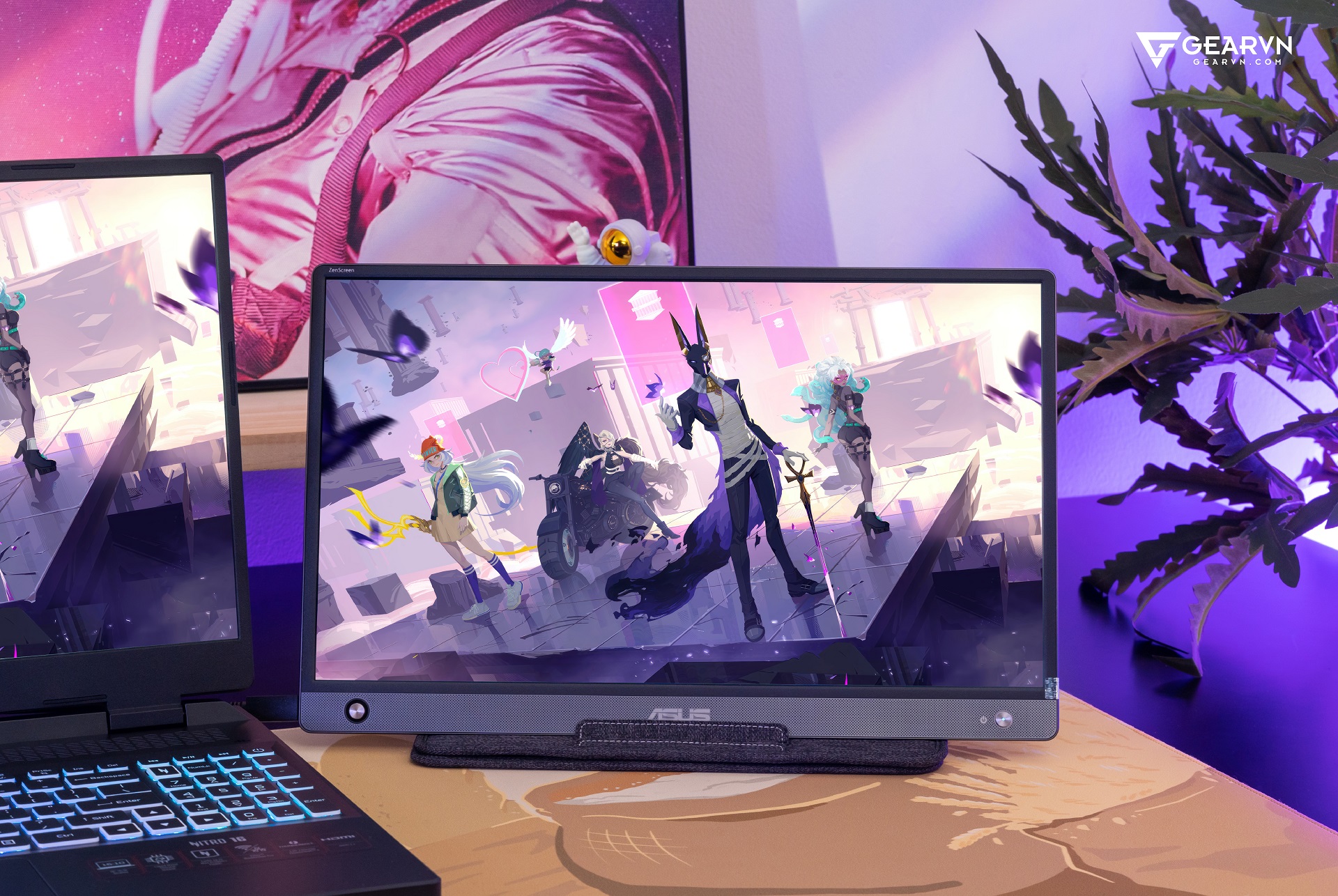 Màn hình di động Asus ZenScreen MB16AH: Giải pháp tiện lợi dành cho dân chơi hệ đa nhiệm