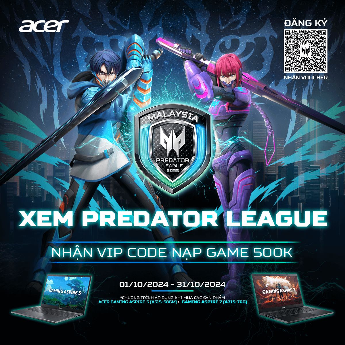 Xem Predator League – Nhận VIP code nạp game 500K