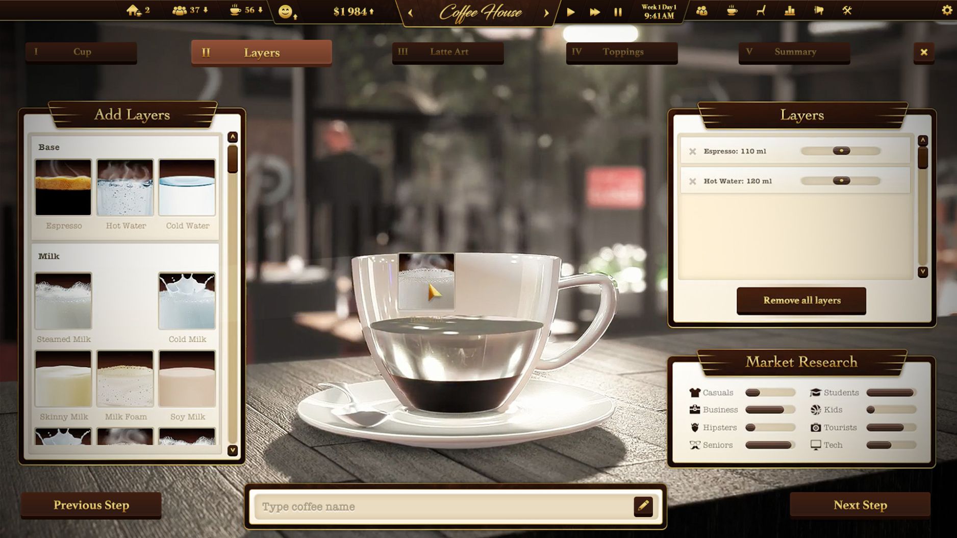 Làm chủ quán cà phê sang chảnh và đè bẹp đối thủ chưa bao giờ dễ đến thế với Espresso Tycoon