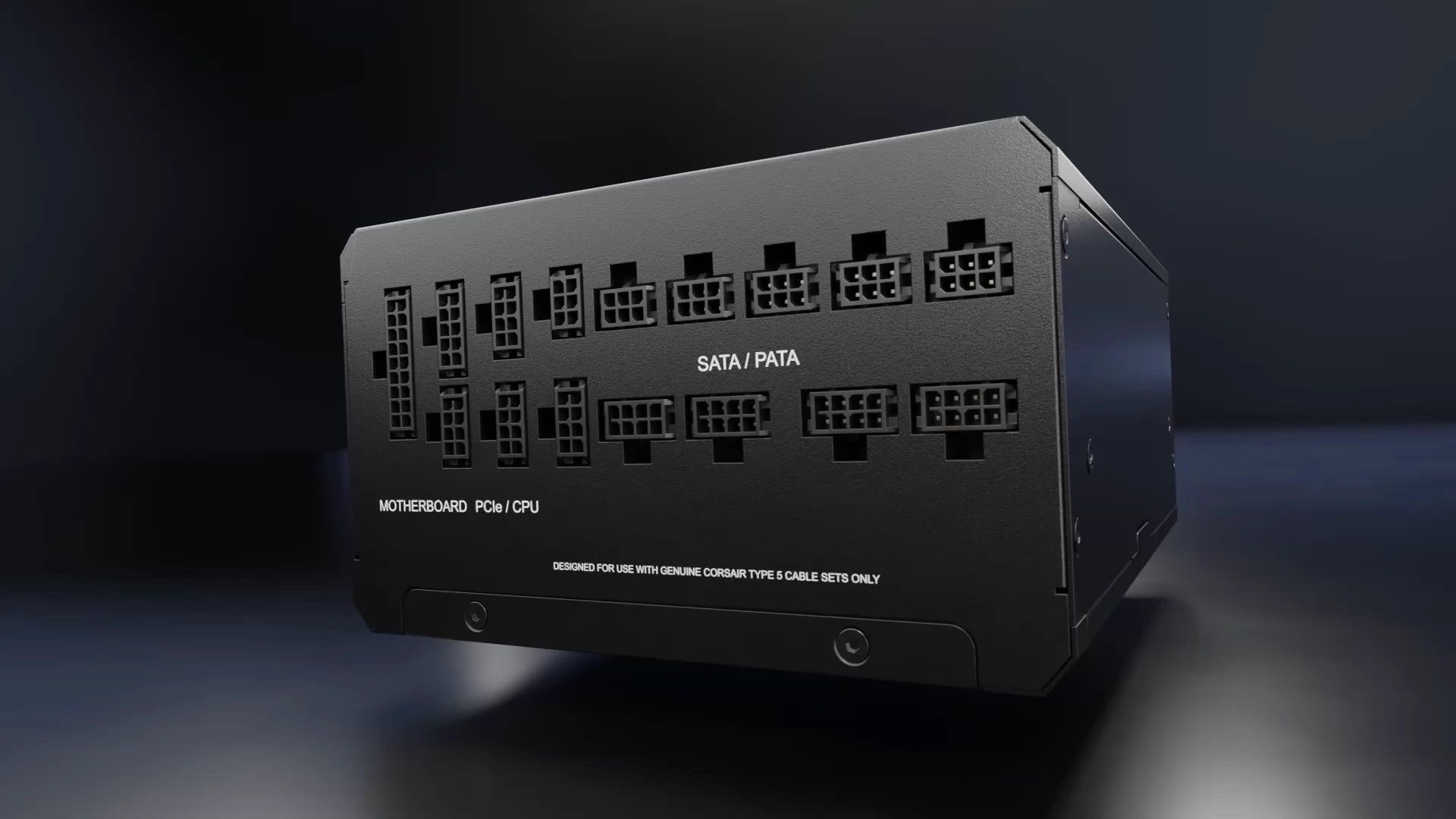 Corsair ra mắt PSU RMx Shift thú vị với cổng nguồn nằm bên hông, giúp đi dây bao gọn