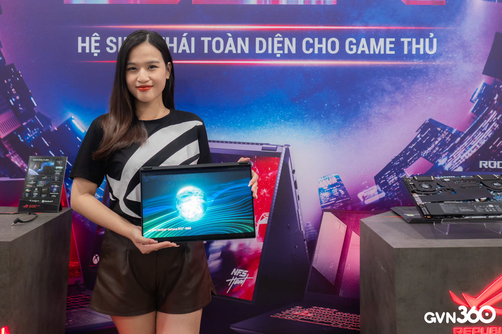 ASUS tiếp lửa đam mê game thủ với laptop gaming ROG Strix G16/G18, Zephyrus M16, Flow X16, TUF Gaming và balo ROG Archer