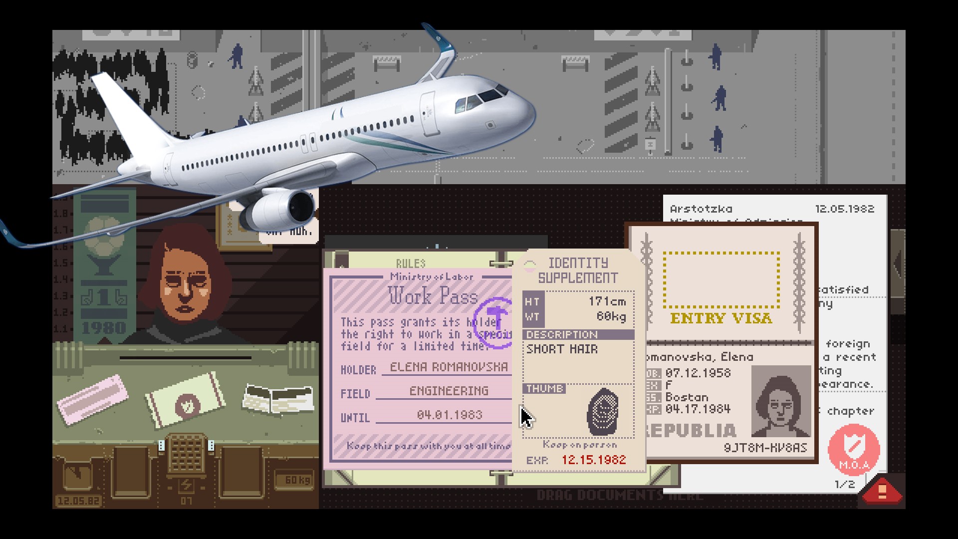 Mời bạn làm hải quan, vạch trần chiêu trò xách tay hàng cấm trong game Papers, Please