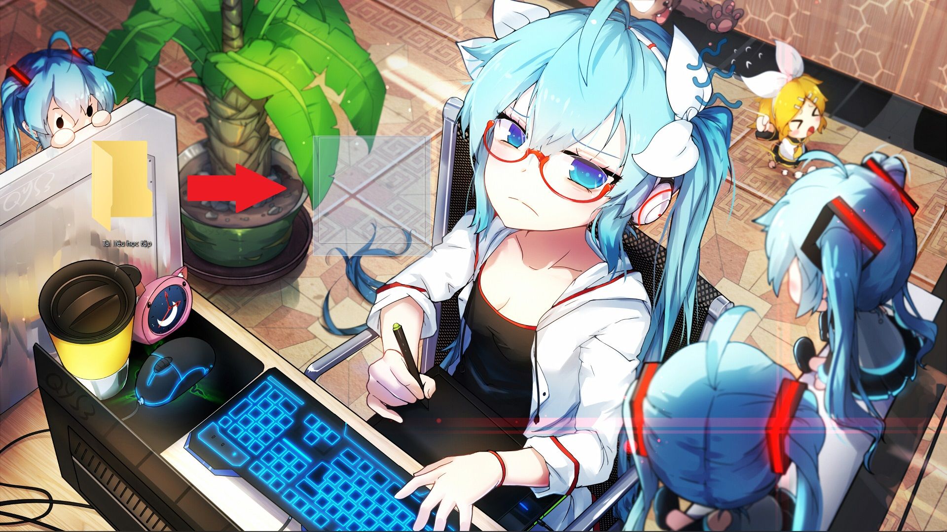 Vì nơi nguy hiểm cũng là nơi an toàn nhất, hướng dẫn cho thư mục “tàng hình” ngay trên desktop