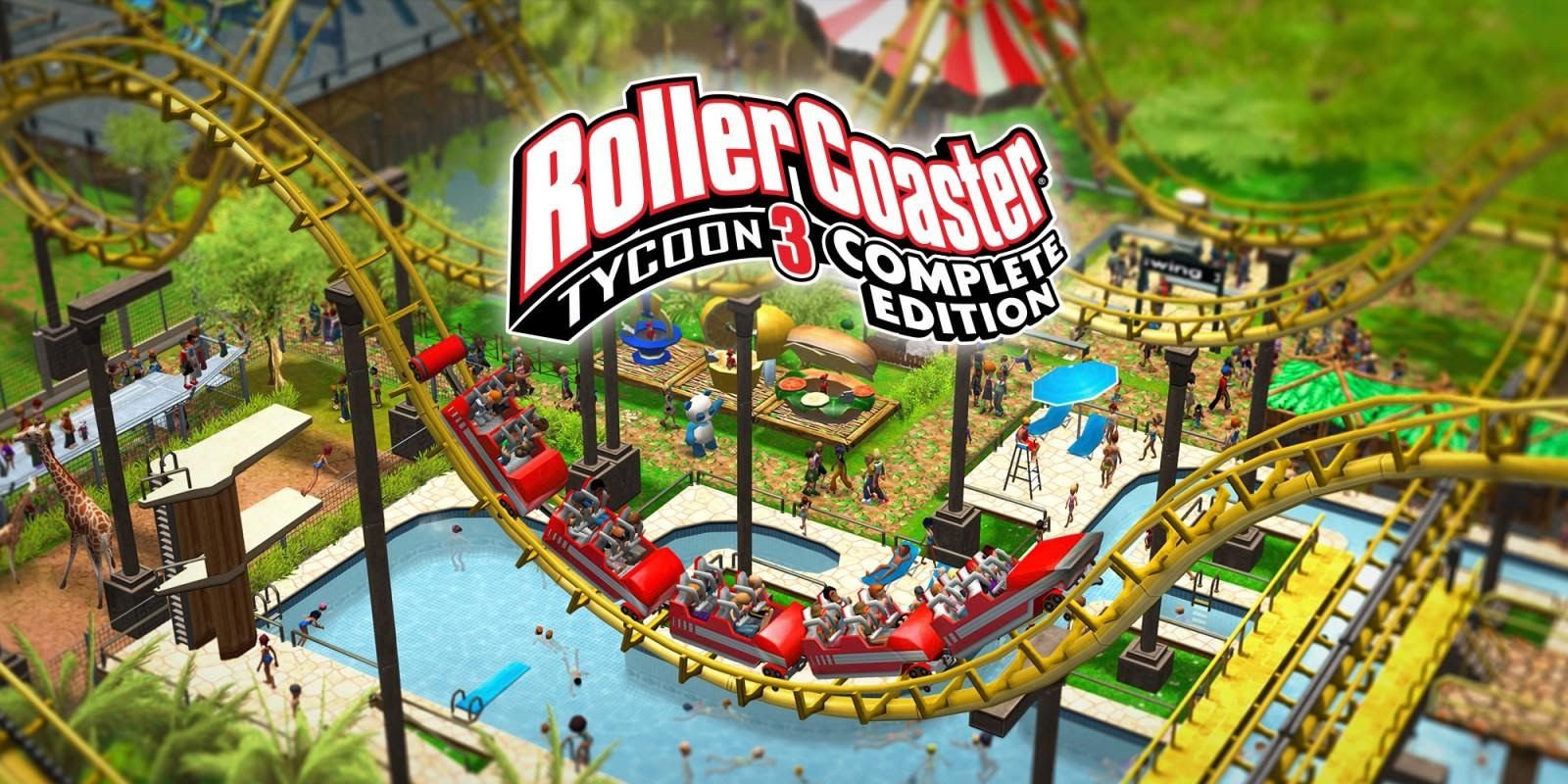 Tựa game mô phỏng RollerCoaster Tycoon 3 đang miễn phí, mời anh em xây dựng công viên giải trí trong mơ