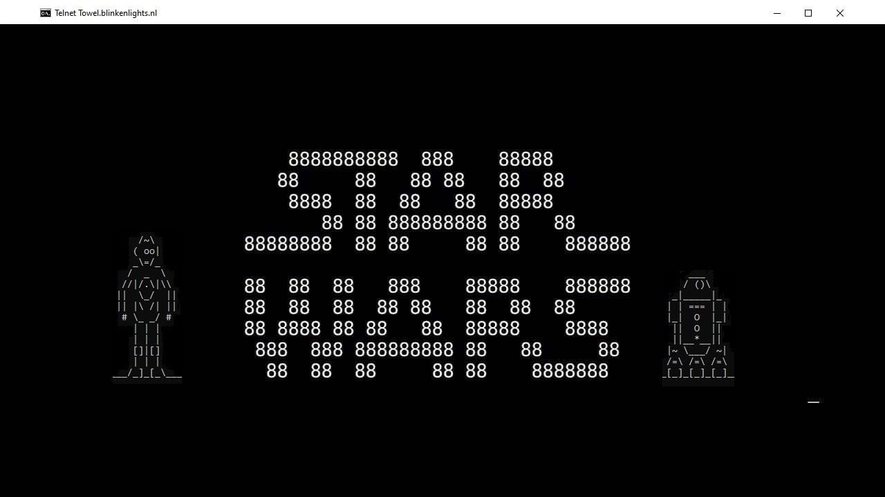 Bạn đã xem phim Star Wars phiên bản ASCII chưa?