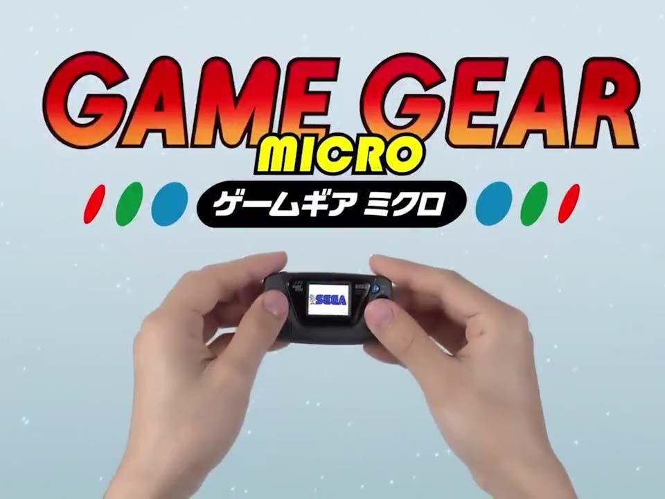 SEGA ra mắt máy chơi game cầm tay Game Gear Micro siêu tí hon, giá 4980 yên