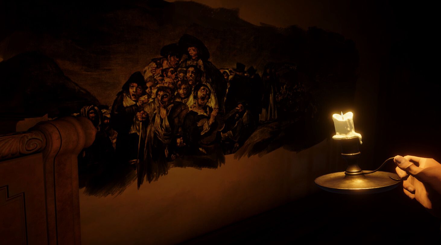 Mời bạn trải nghiệm thành quả của sinh viên ngành game với Impasto - Nỗi kinh hoàng bước ra từ bức tranh