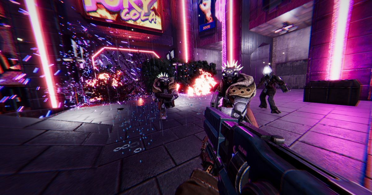 Game bắn súng Turbo Overkill tung trailer đầy kịch tính không thua gì huyền thoại Doom