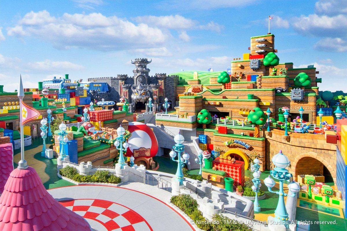 Công viên giải trí Super Nintendo World, bạn có muốn đến đây một lần?