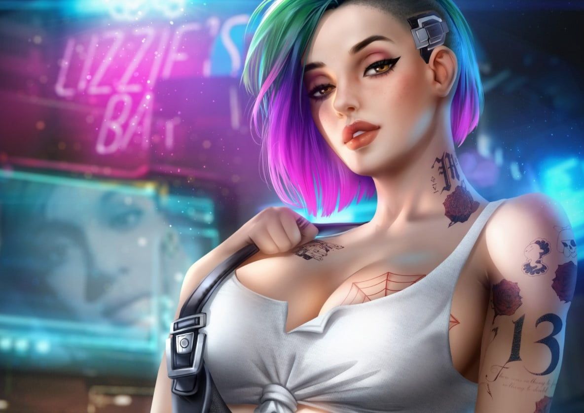 Xuất hiện bản mod Cyberpunk 2077 bắt mỹ nữ Judy đi tắm và cho bạn ôm cô ấy