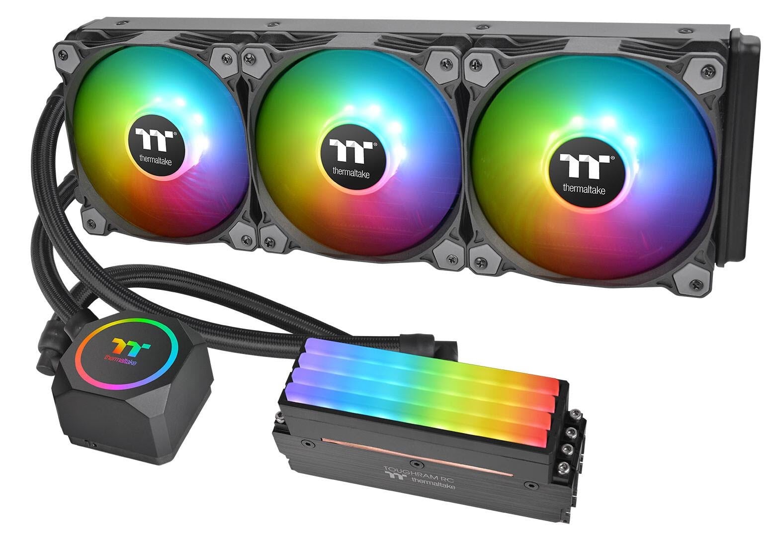 Thermaltake ra mắt tản nhiệt nước AIO Floe RC360/RC240 đầu tiên trên thế giới cho combo CPU & RAM