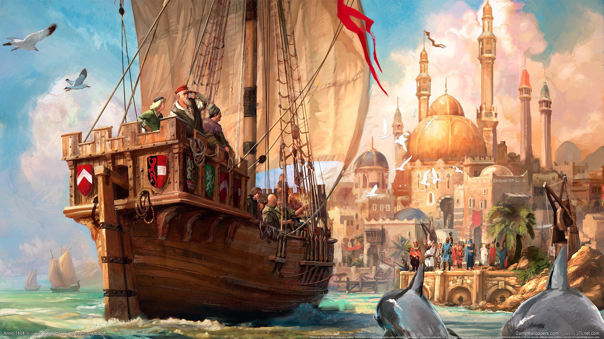 Anno 1404 đang miễn phí, mời các bạn xây dựng một đế chế của riêng mình