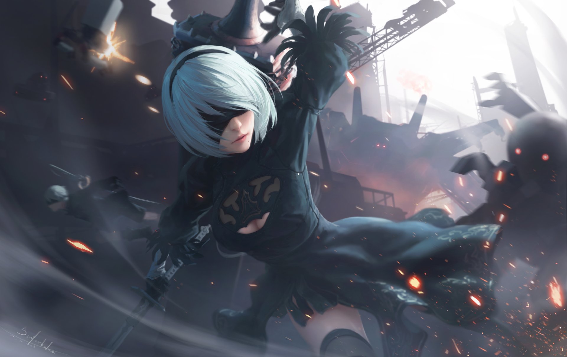 Sau đợt bị bỏ bom review hội đồng trên Steam, Nier: Automata cuối cùng cũng chịu lắng nghe game thủ