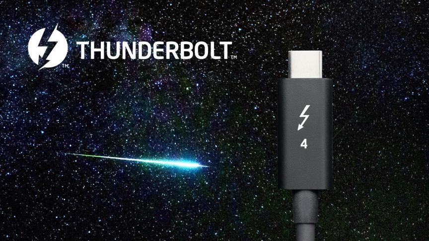 Intel hứa hẹn Thunderbolt thế hệ mới sẽ có tốc độ lên đến 80 Gbps, nhanh gấp đôi Thunderbolt 4