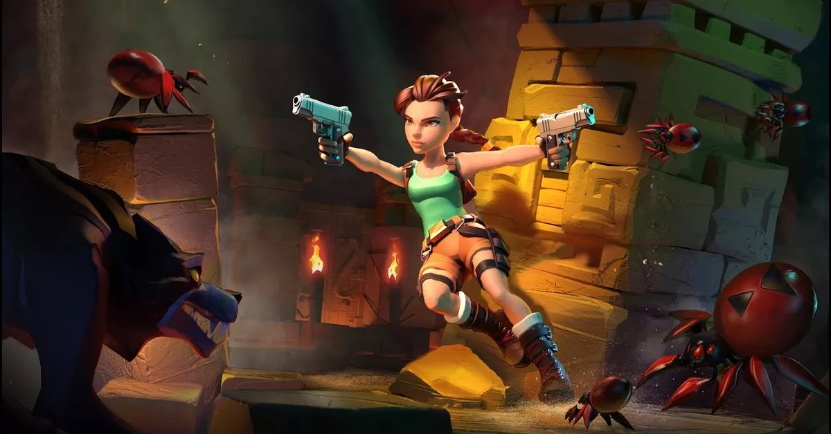 Square Enix hé lộ tựa game Tomb Raider miễn phí cùng sự trở lại của Lara Croft áo thun xanh huyền thoại