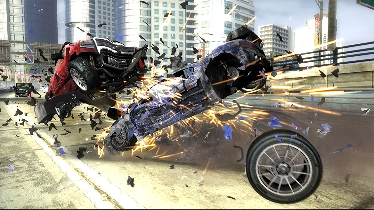 Xe hơi tông thẳng vào cửa hàng bán game và cán nát mọi thứ, may mắn không thiệt hại về người