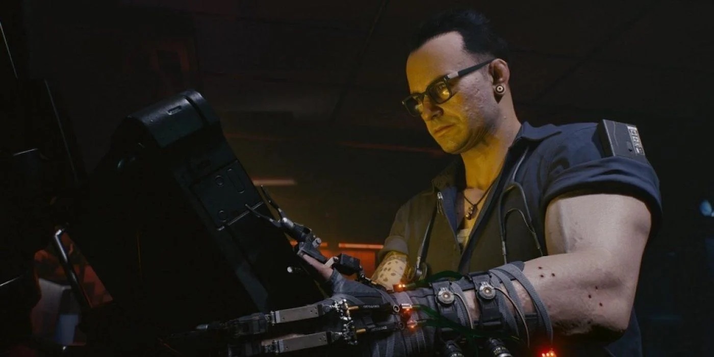 Nhờ bán trang bị cấy ghép cho người chơi mà “bác sĩ” Viktor trong Cyberpunk 2077 còn giàu hơn cả Bill Gates