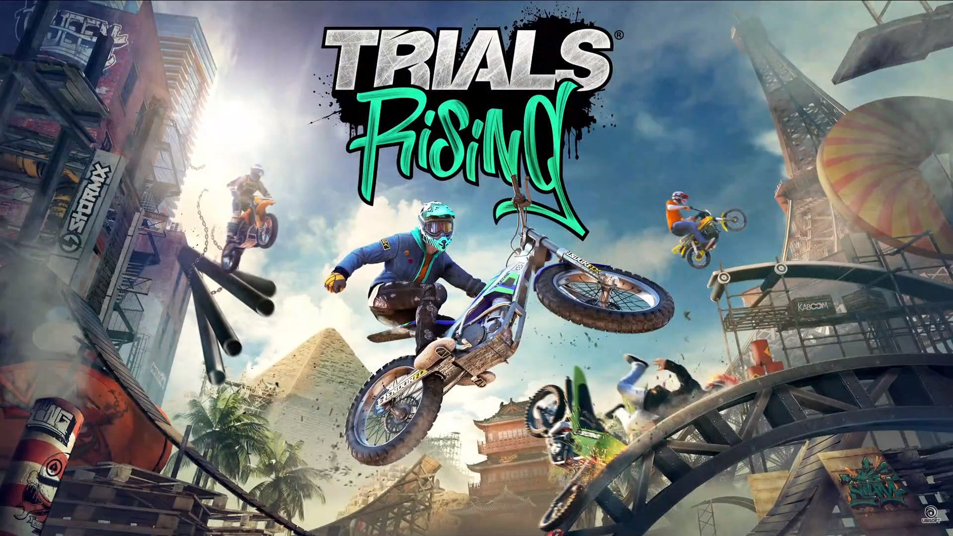Tựa game Trials Rising đang miễn phí, mời anh em làm “tổ lái” bốc đầu xe vượt địa hình cùng đồng bọn