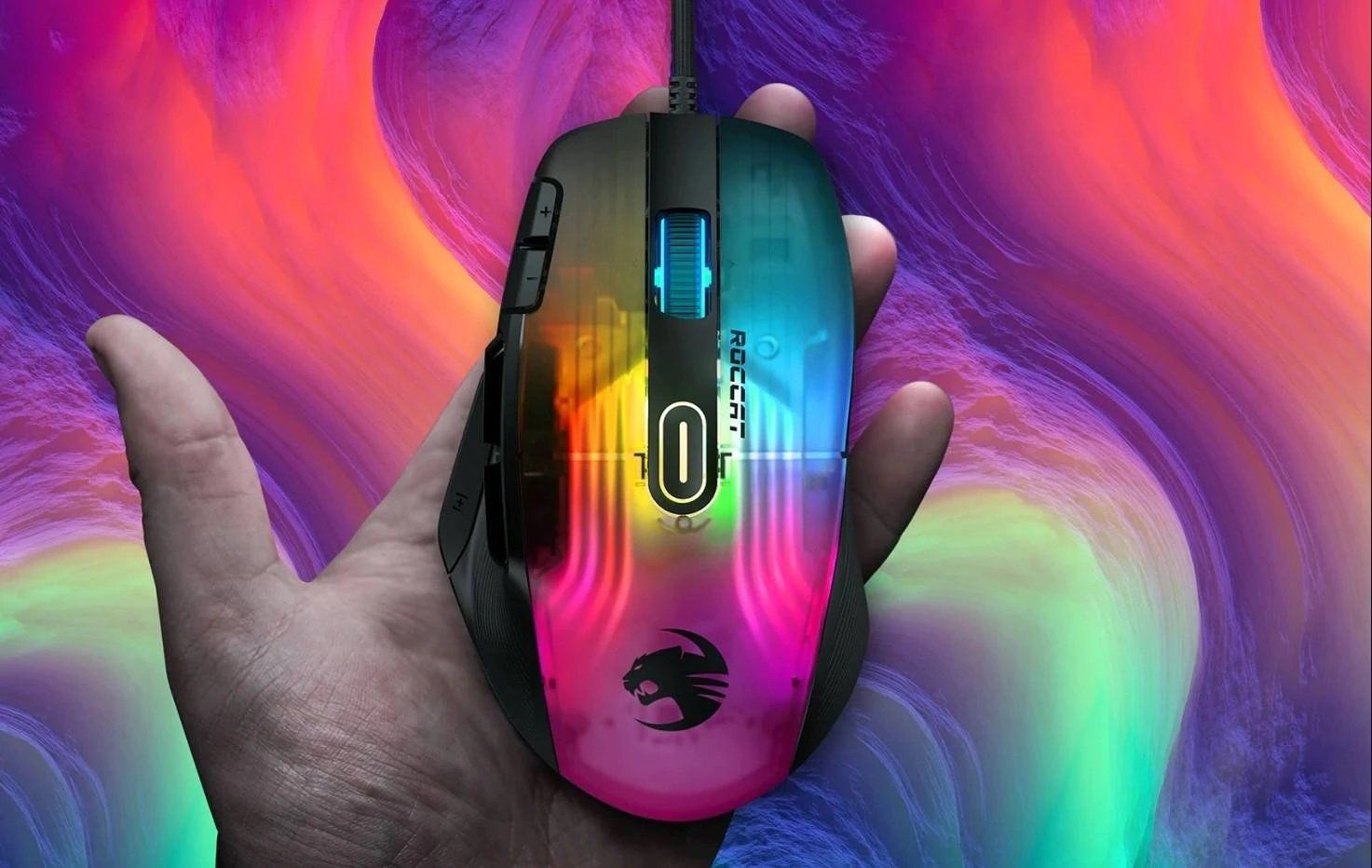 Roccat ra mắt chuột gaming xịn sò “tha-thu” RGB kín lưng, vừa đẹp vừa ngầu giá 90 đô