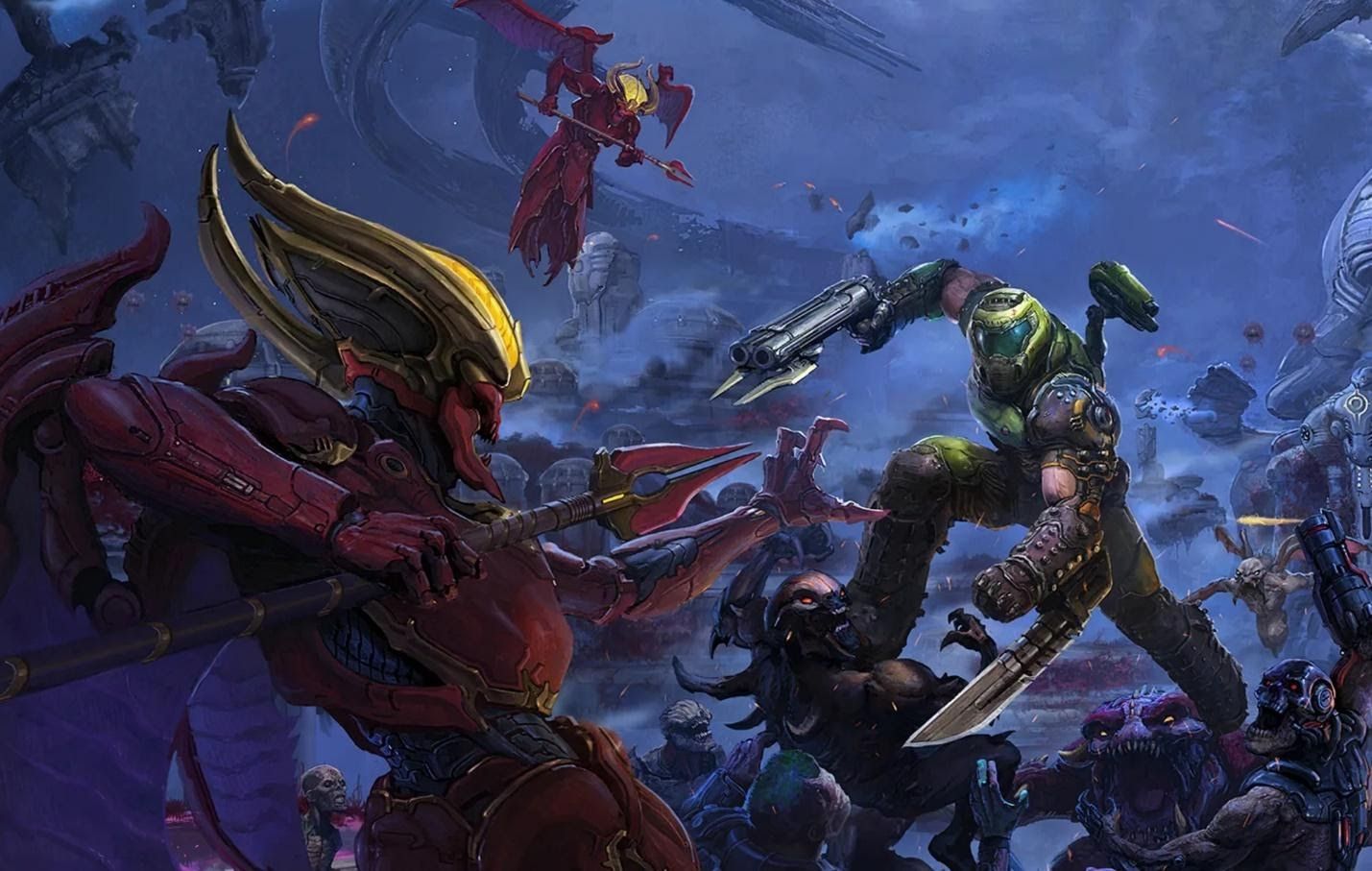 Overlocker dùng nitơ lỏng ép xung CPU i7-9700K lên 6,6 GHz để chơi Doom Eternal 1000 FPS