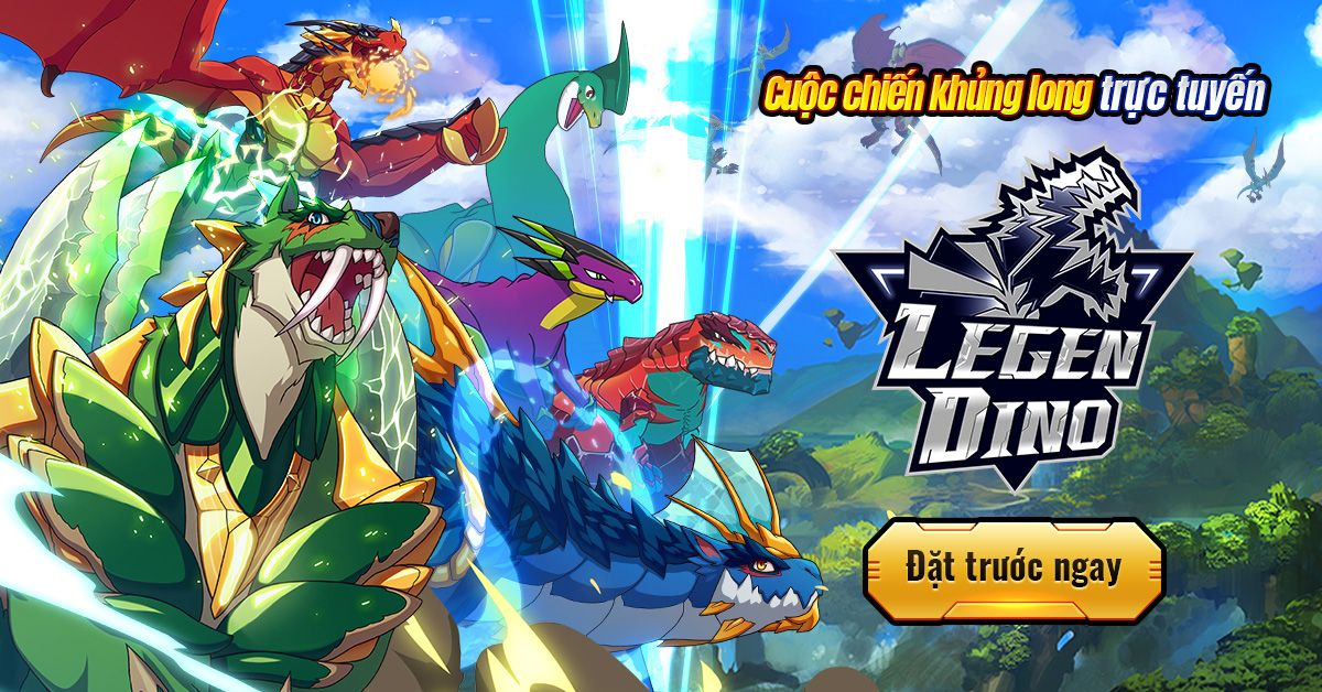 Tựa game chiến thuật sưu tầm và đấu khủng long Legendino: Dinosaur Battle đã mở đăng ký sớm toàn cầu