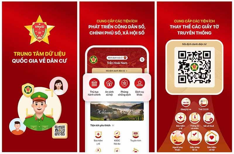 Tải app vneid để lưu trữ thông tin cá nhân khi đi đường