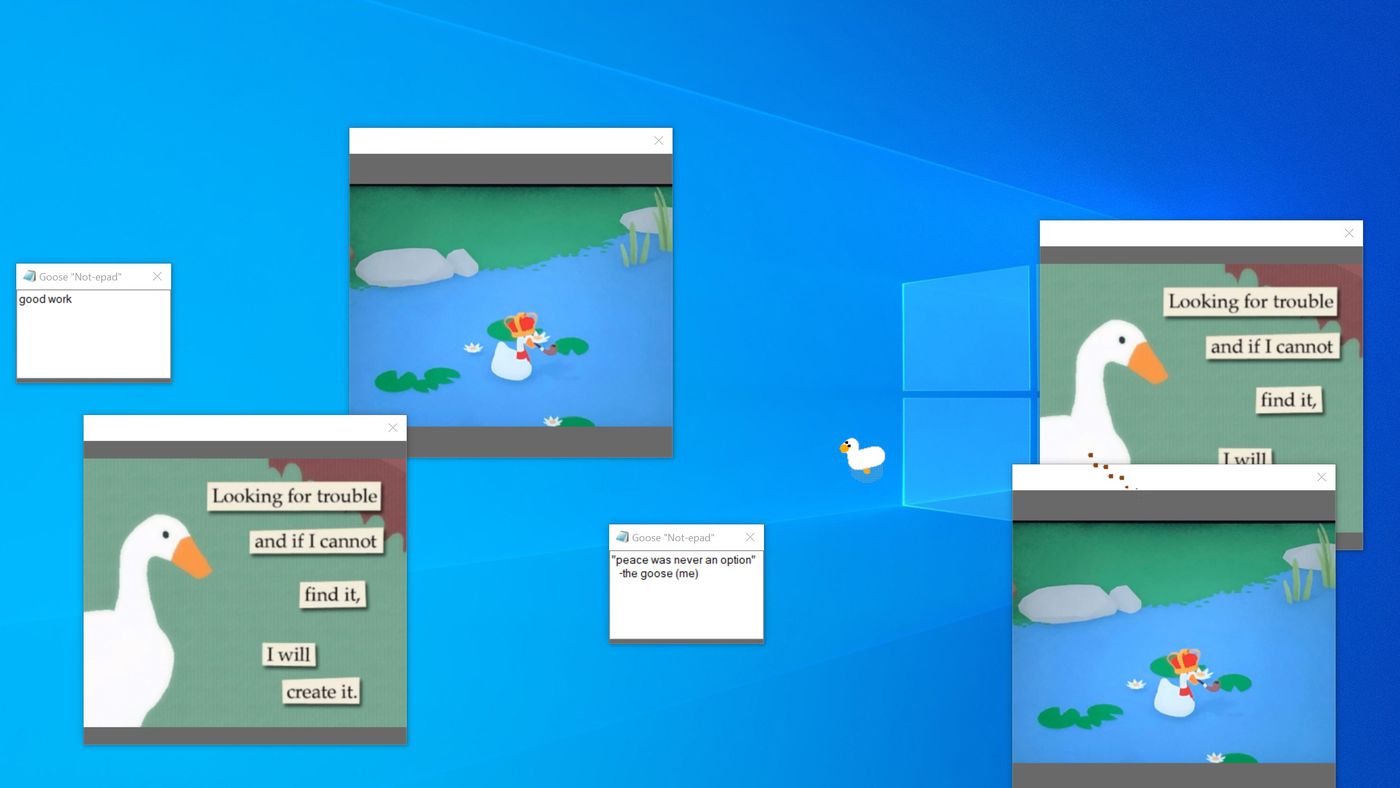 Tải ngay “Con Ngỗng khó chịu” để có thêm một người bạn ngay trên Desktop của bạn