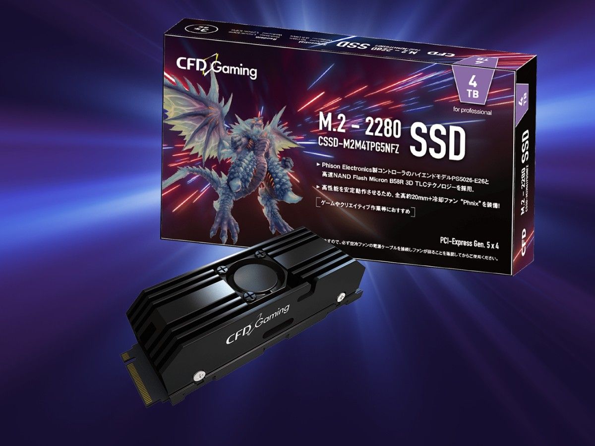 SSD NVMe PCIe 5.0 phổ thông đầu tiên phát ra tiếng ồn đinh tai nhức óc vì quạt quay tới 21.000 rpm