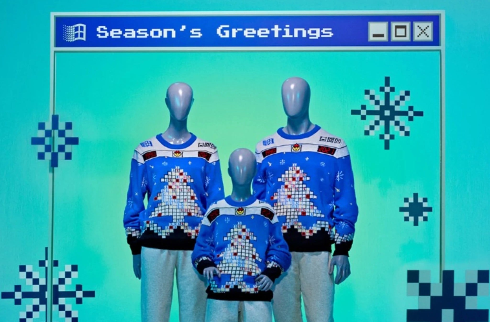 Microsoft mở bán áo len Windows Ugly Sweater 2021 ủng hộ người khuyết tật