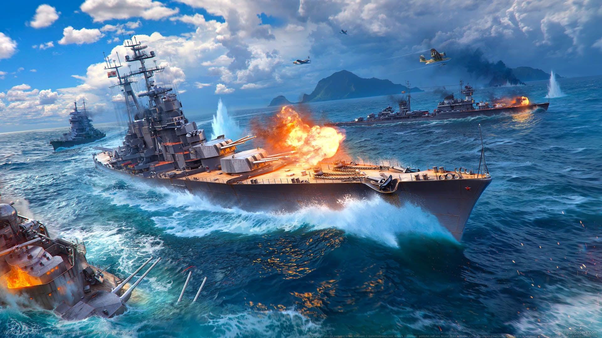 Vì ai cũng cần desktop ấn tượng, mời anh em tải bộ hình nền World of Warship tuyệt đẹp