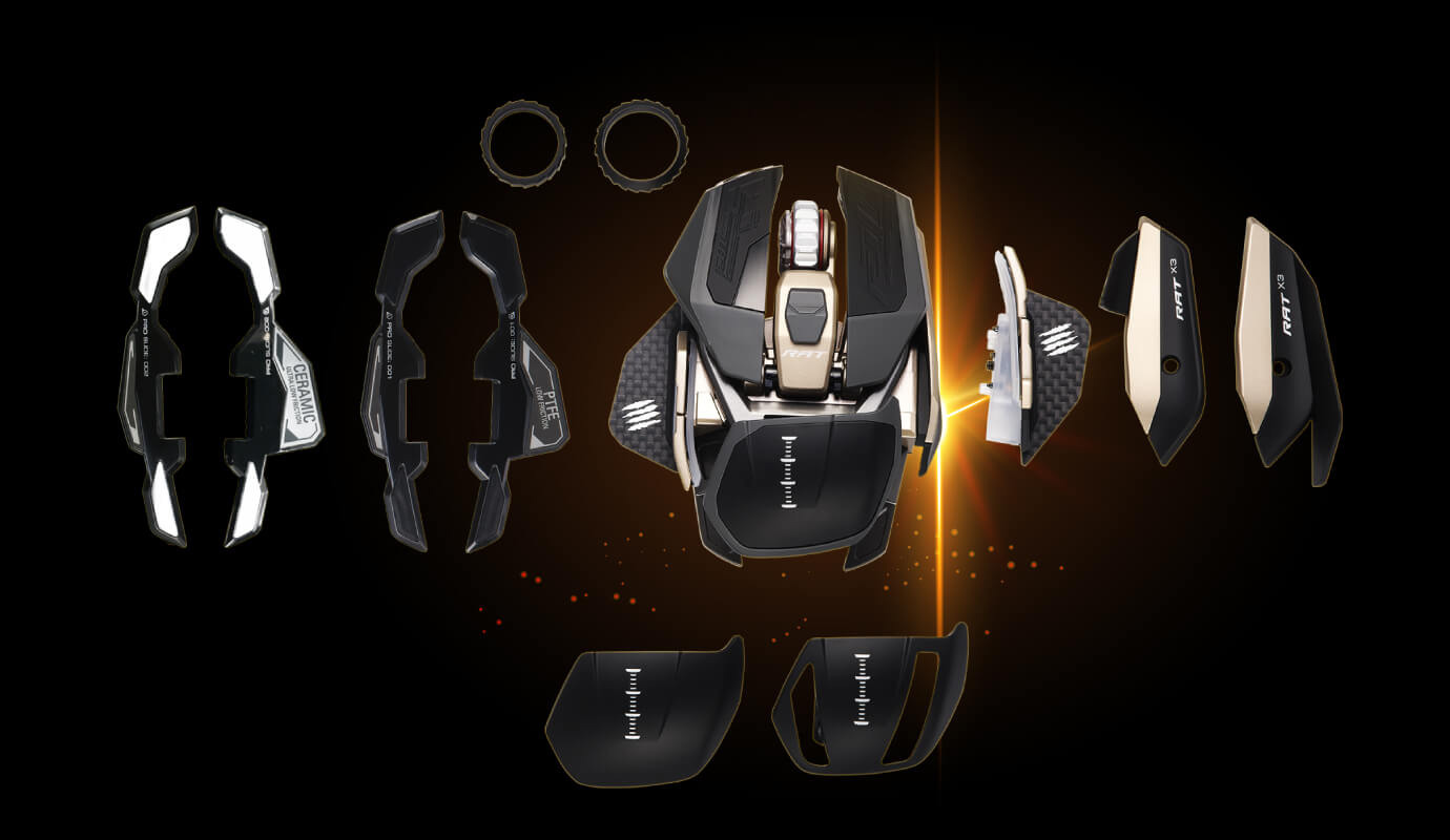 Đây là Mad Catz R.A.T. Pro X3 Supreme, chú chuột gaming với 108 kiểu biến hình cho thoả lòng game thủ