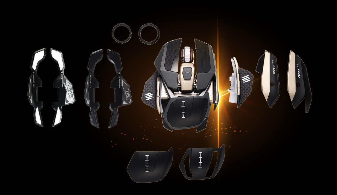Đây là Mad Catz R.A.T. Pro X3 Supreme, chú chuột gaming với 108 kiểu biến hình cho thoả lòng game thủ