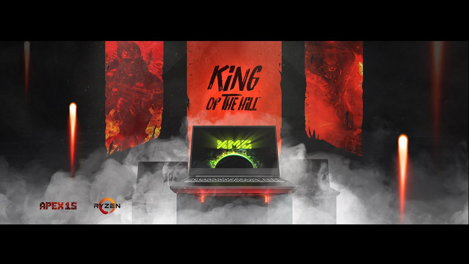 Xuất hiệu siêu laptop XMG Apex 15 trang bị AMD Ryzen 9 3950X 16 nhân 32 luồng, thay CPU được như desktop