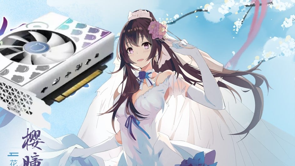 Xuất hiện card đồ họa RX 6500 XT phiên bản “waifu”, đã nhỏ gọn lại còn đáng yêu