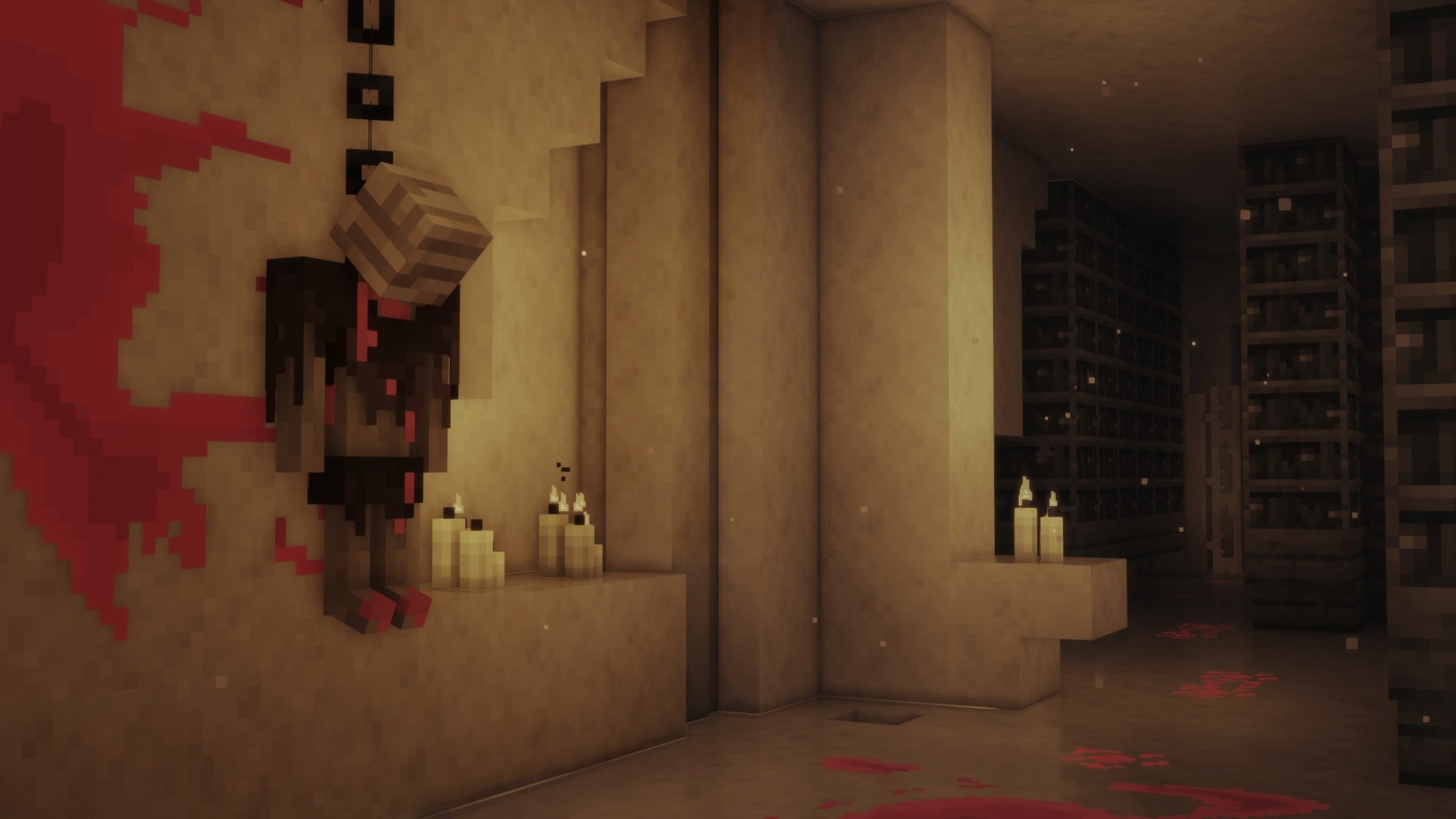 Thay vì mang tới niềm vui, Minecraft phiên bản ngôi nhà ma ám chỉ mang tới sự kinh dị tột độ