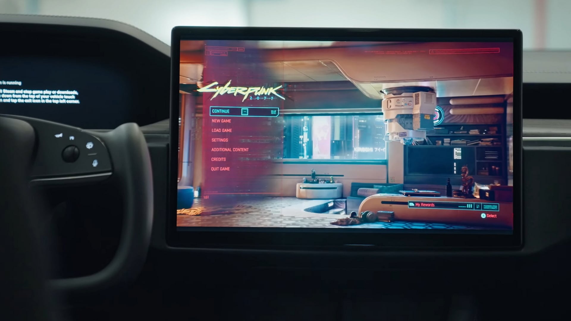 Game thủ có thể cắm cả bàn phím và chuột vào xe Tesla để quẩy nát Cyberpunk 2077 lẫn Game of The Year 2022 Elden Ring