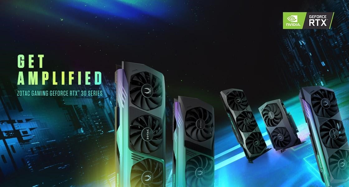 Zotac giới thiệu GPU GAMING GeForce RTX 30-series với các dòng AMP Extreme, Trinity và Twin Edge
