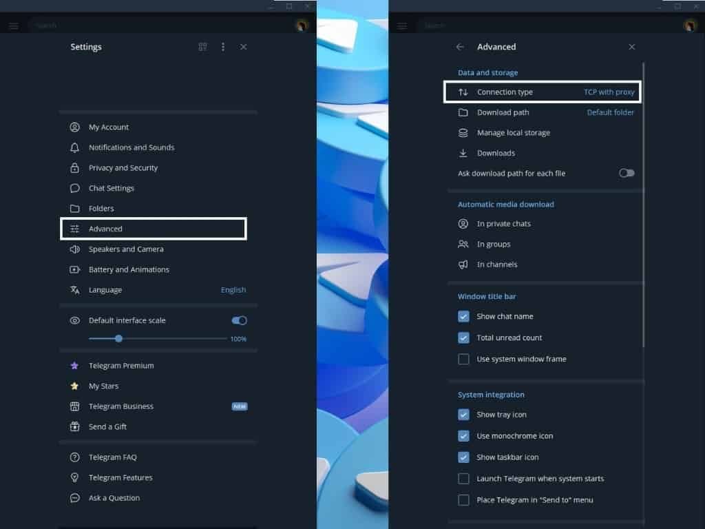 Hướng dẫn cách vào Telegram bị chặn bằng MTProto Proxy - GEARVN