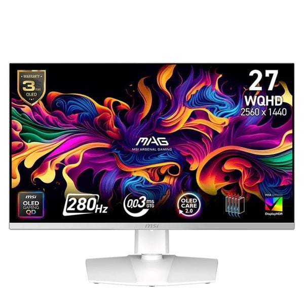 GEARVN - Màn hình MSI MAG 272QPW QD-OLED X28 27