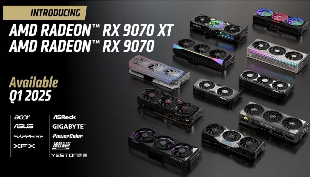 AMD chính thức giới thiệu Radeon RX 9070 XT và RX 9070 - GEARVN