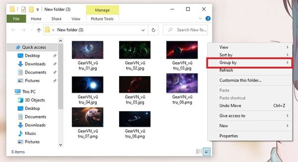 Vì ai cũng thích gọn gàng, hướng dẫn phân loại và sắp xếp file và fold – GEARVN.COM