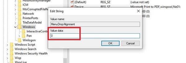 Hướng dẫn sửa lỗi menu chuột phải nhưng lại xuất hiện... bên trái trên Windows 10