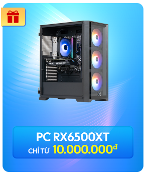PC Gaming, máy tính để bàn chính hãng, giá rẻ, trả góp 0%