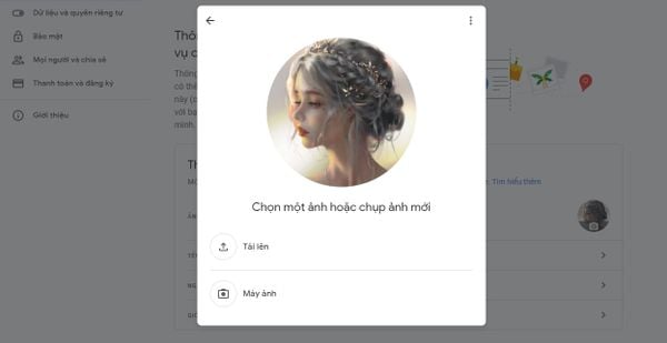 Hướng dẫn đổi tên và ảnh đại diện Google Meet khi học và họp online chỉ với vài bước đơn giản