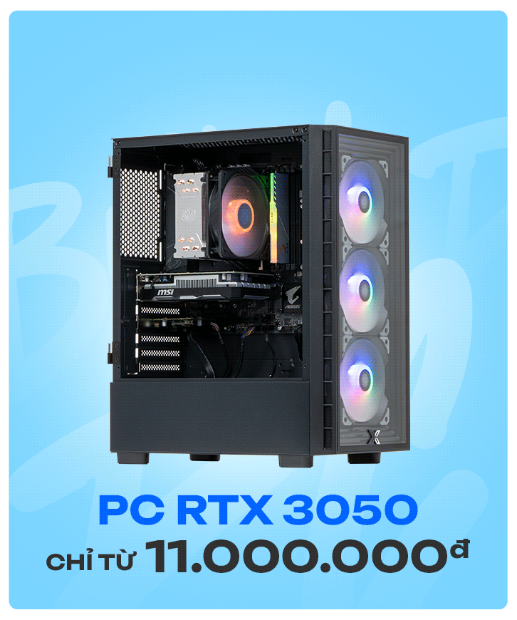 PC Gaming, máy tính để bàn chính hãng, giá rẻ, trả góp 0%