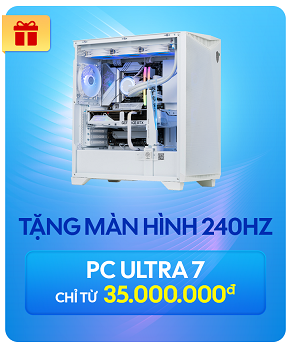 PC Gaming, máy tính để bàn chính hãng, giá rẻ, trả góp 0%