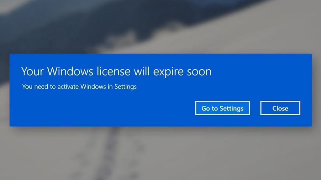 GEARVN - Nguyên nhân hiển thị thông báo Your Windows License Will Expire Soon